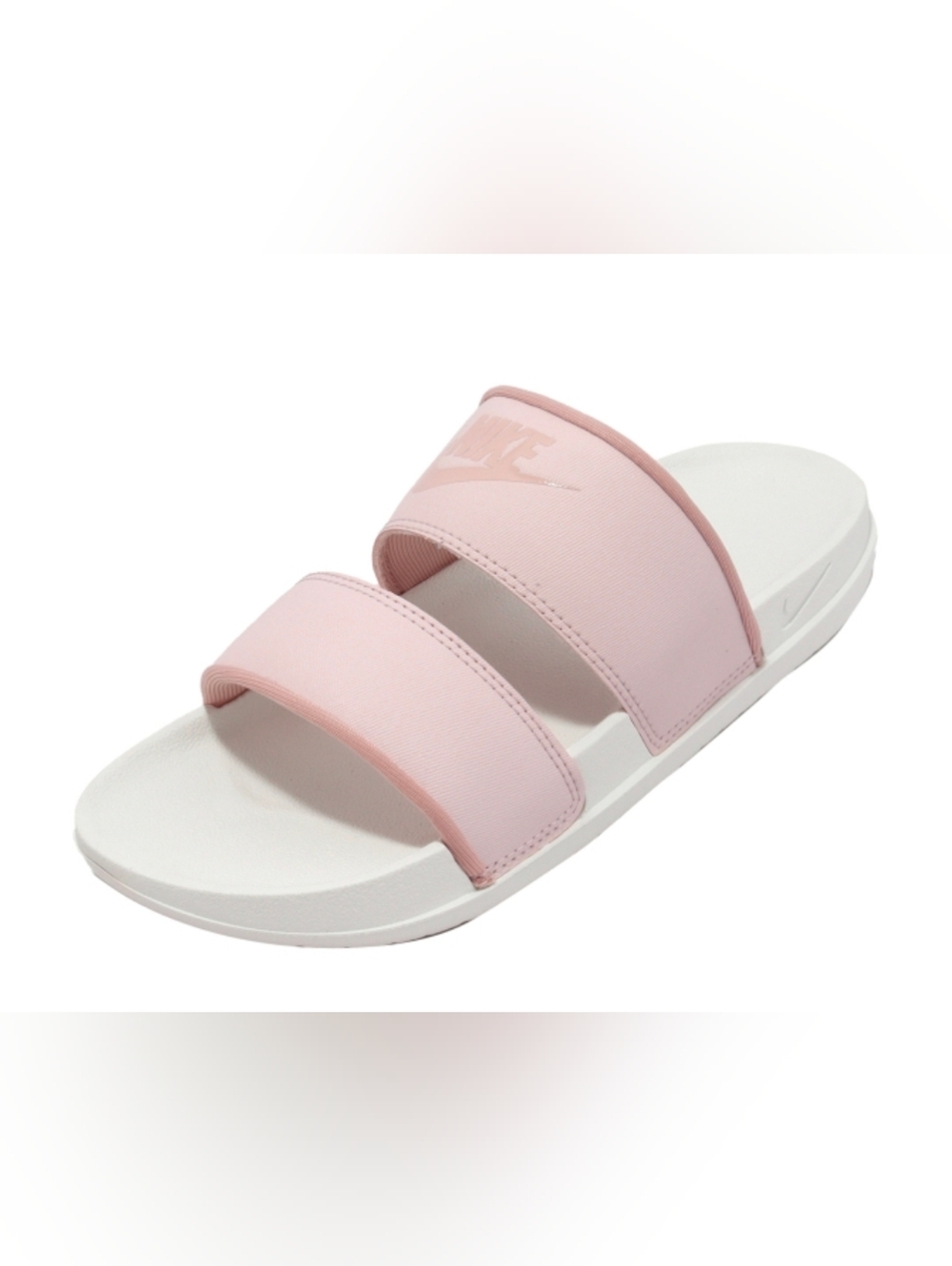 Nike Women's Pink Dual-Strap Slide Sandals - Picture 4 of 7